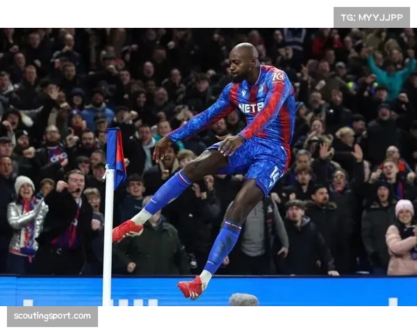 水晶宫格伊争顶成功率71% 防守半径覆盖禁区